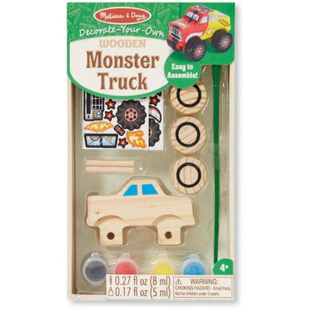 CREATED BY ME! MONSTER TRUCK WOODEN KIT