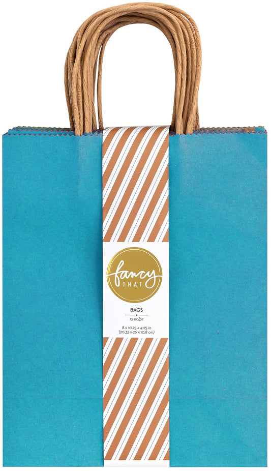 Jewel | Medium Kraft Bags | 8"X10.25" | 13 pk