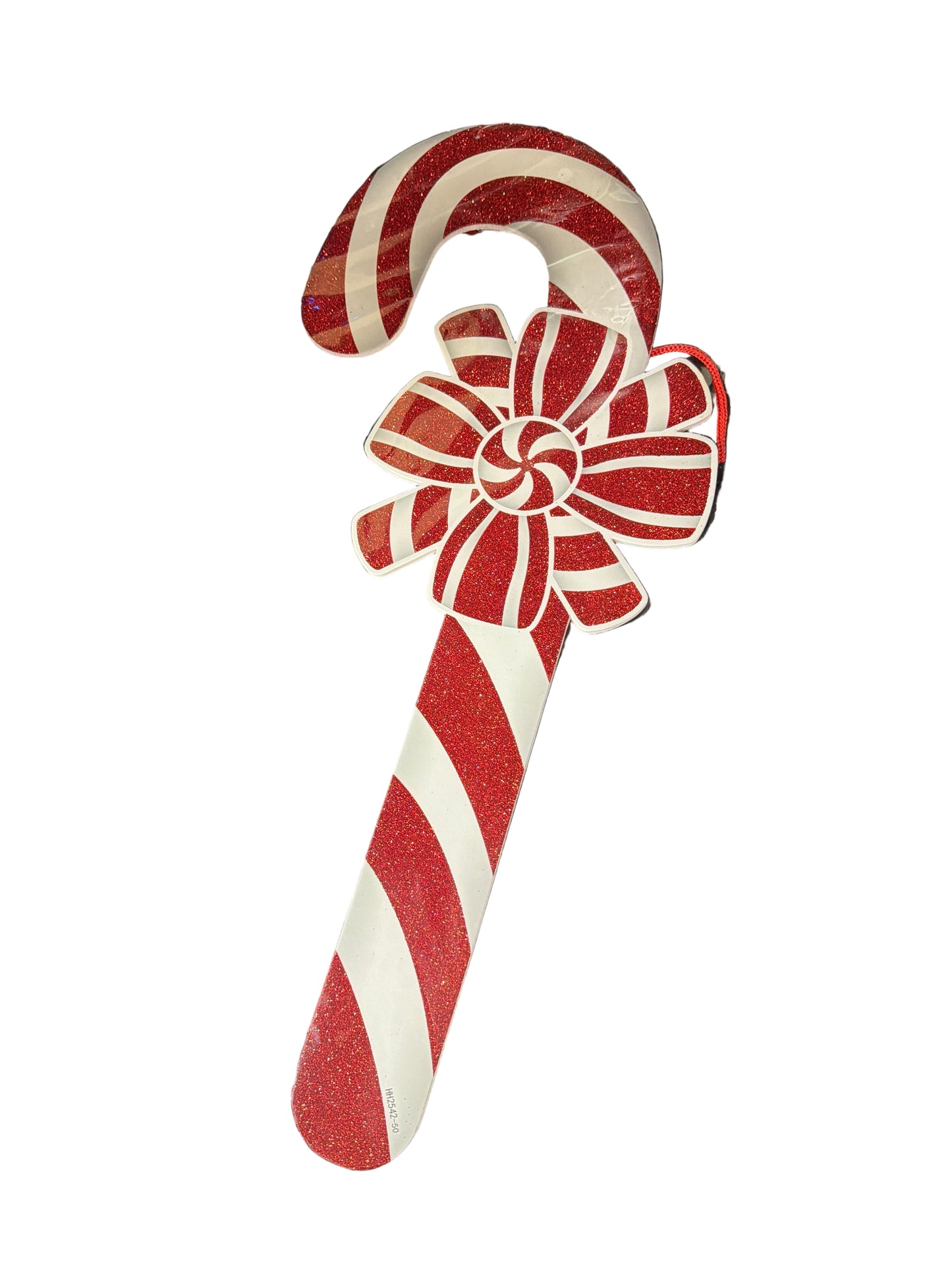 WALL SIGN PEPPERMINT CANDYCANE RE D