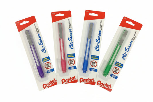 "Clic" Eraser W/Grip