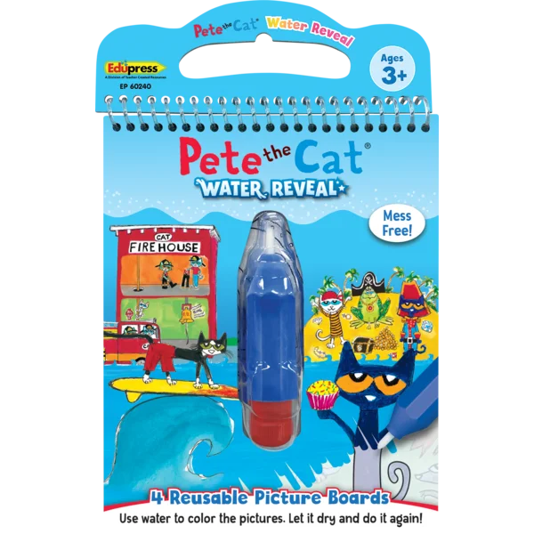 PETE THE CAT WATER REVEAL BOOK