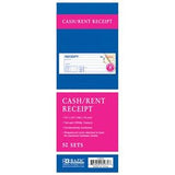 2 PART CARBONLESS CASH OR RENT RECEIPT