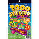 MOTIVATIONAL STICKER BOOK 2,000 PIECES