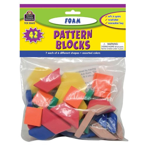 FOAM PATTERN BLOCKS 42 PC