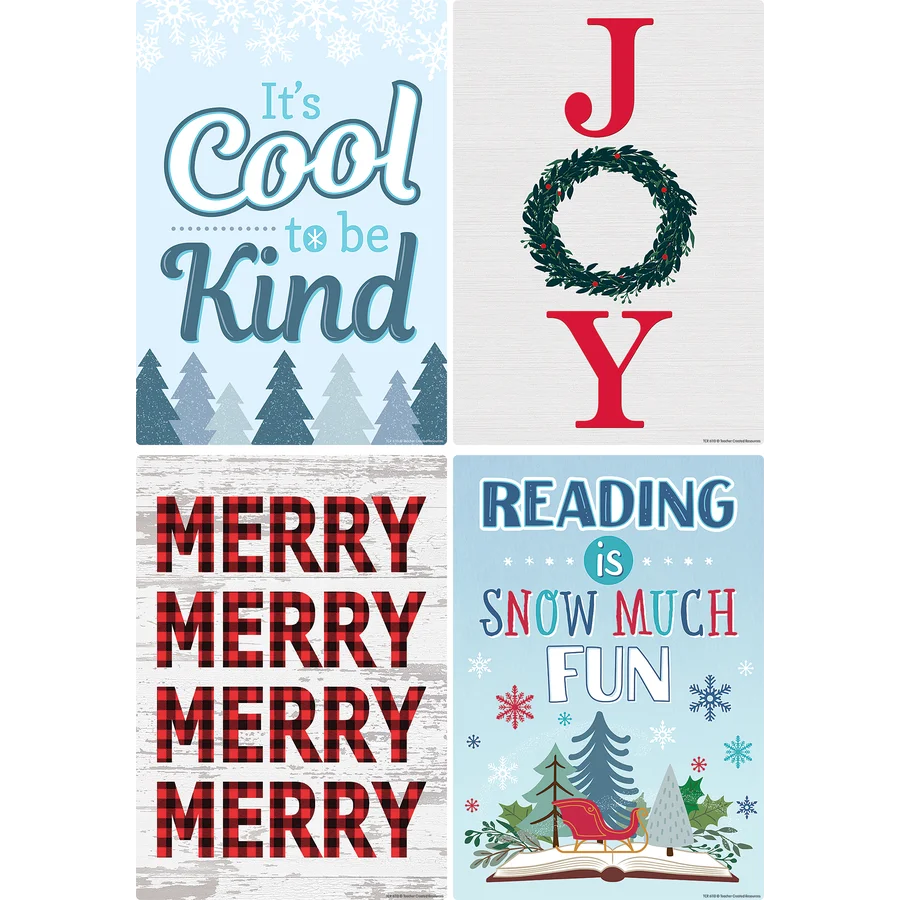 WINTER SMALL POSTER 12 PACK