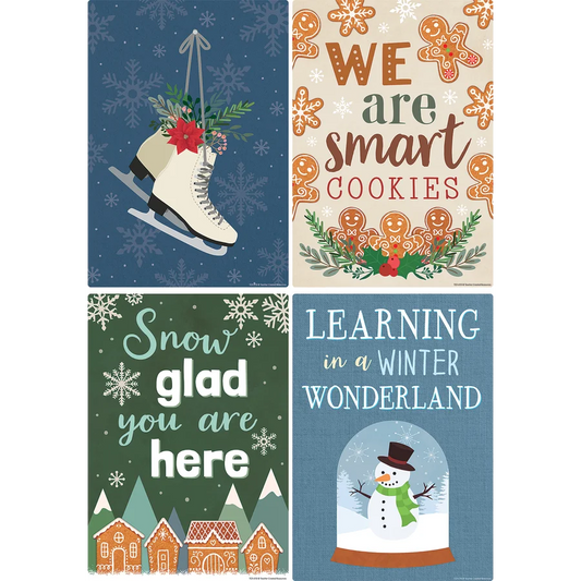 WINTER SMALL POSTER 12 PACK