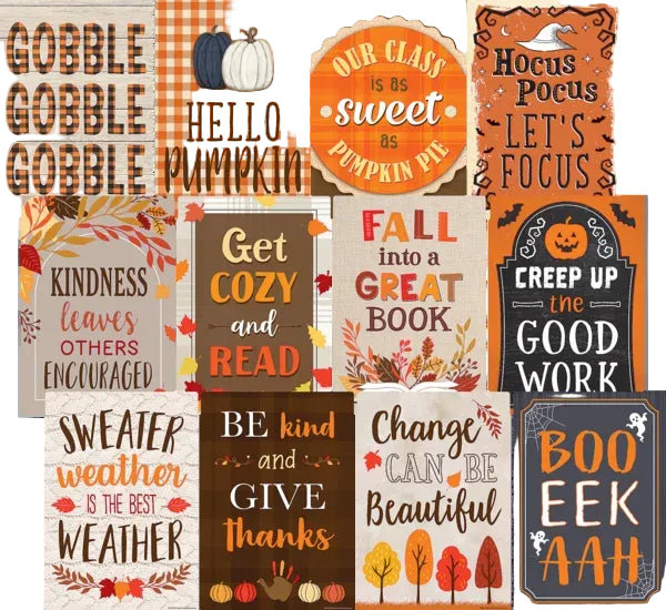 Fall Small Poster | 12 pcs