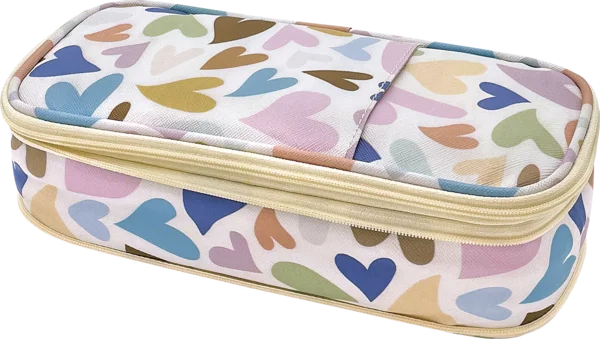 HEARTS PENCIL CASE