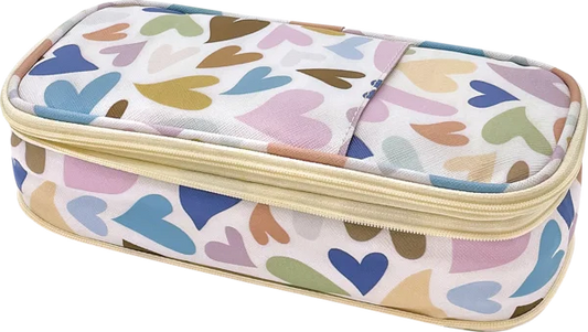 HEARTS PENCIL CASE