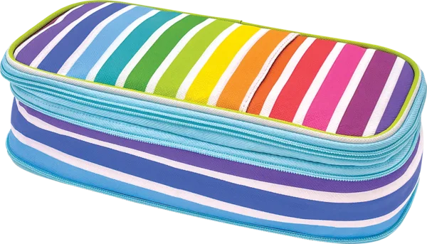 COLORFUL STRIPES PENCIL CASE