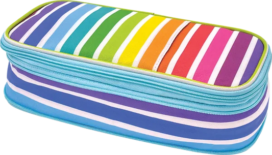 COLORFUL STRIPES PENCIL CASE