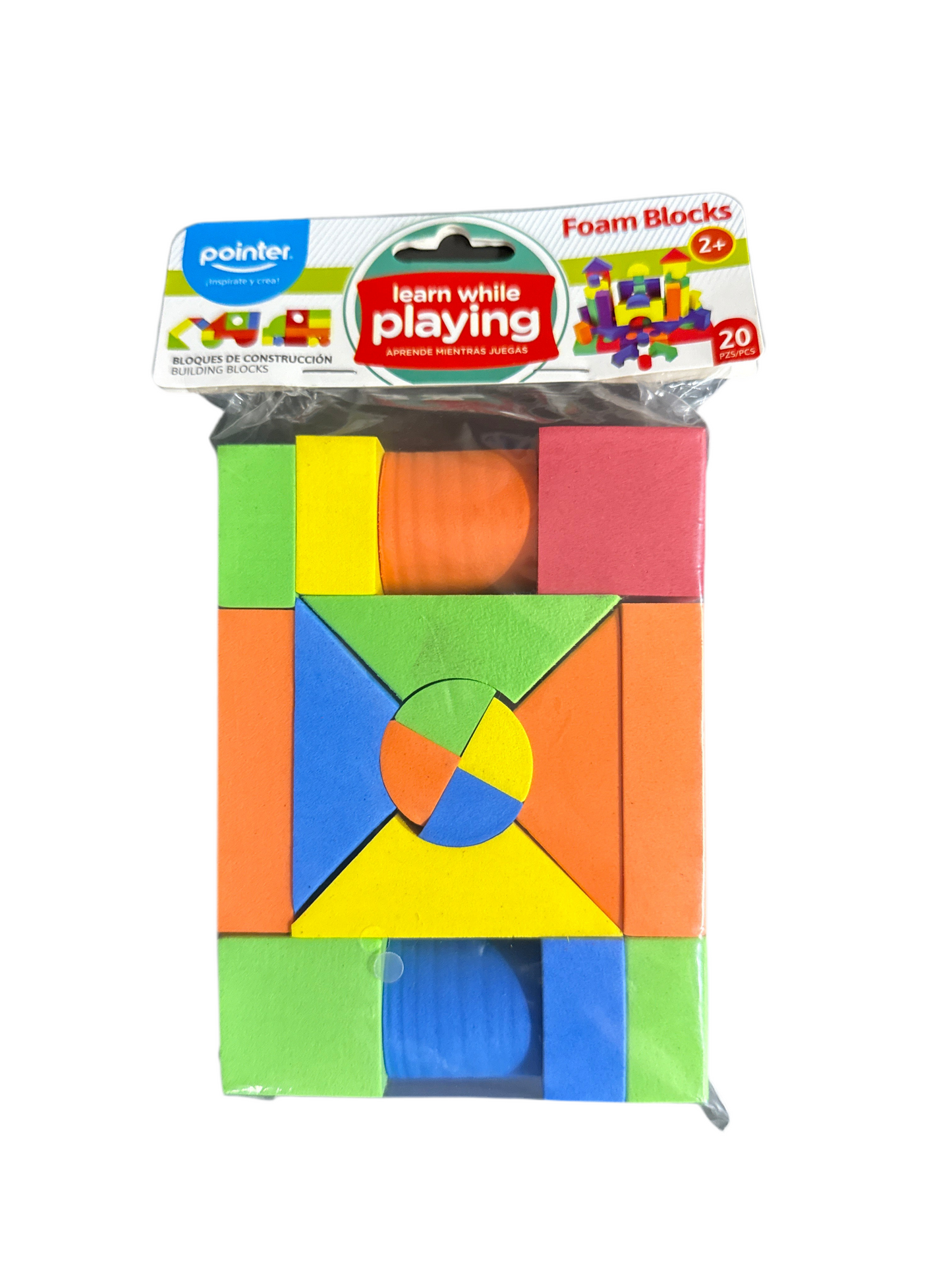 BLOQUES DE FOAM 20 PIEZAS