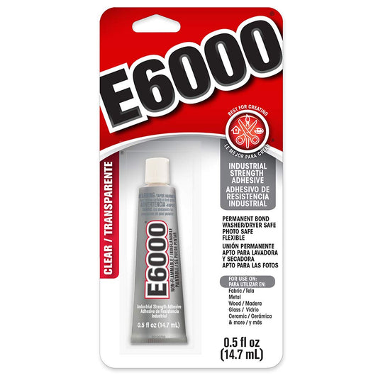 E6000 CRAFT ADHESIVE GLUE .5OZ CARDED