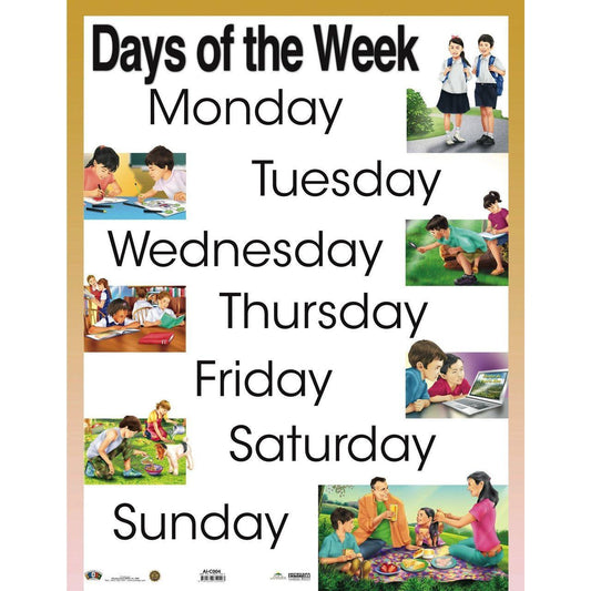 CARTEL DAYS OF THE WEEK