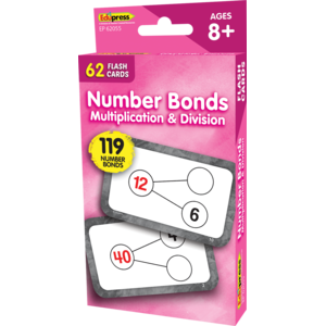NUMBER BONDS FLASH CARDS MULTIPLICATION & DIVISION