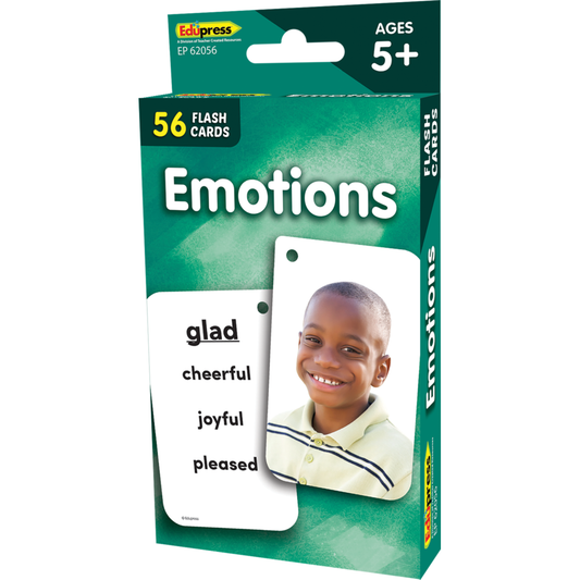 EMOTIONS FLASH CARDS 56PCS