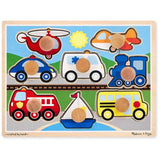 VEHICLES JUMBO KNOB PUZZLE