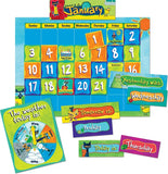 PETE THE CAT CALENDAR BULLETIN BOARD SET 90 PCS