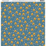 BEEHIVE PATTERNED PAPER SINGLE SIDED 12X12