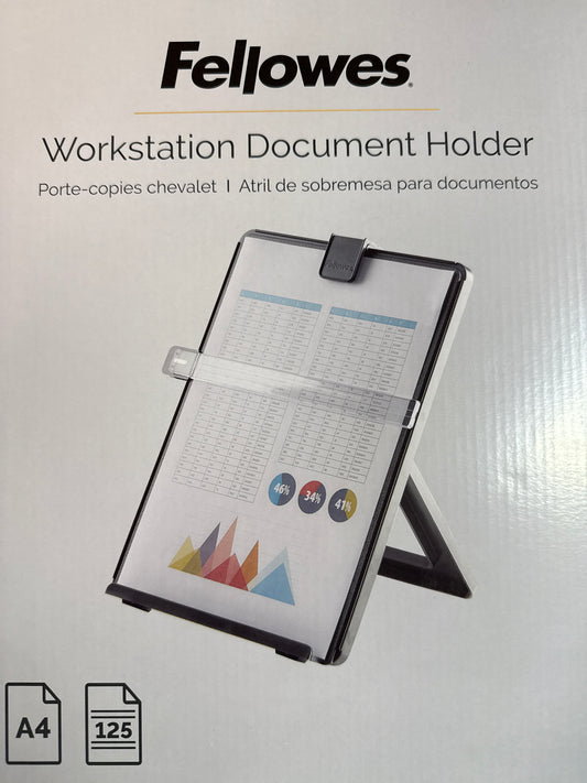 COPYHOLDER LETTER SIZED NON-MAGNETIC BLACK