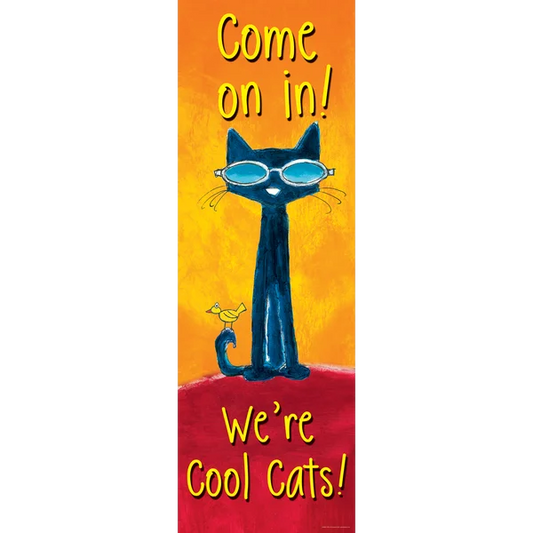 PETE THE CAT WELCOME BANNER 16"x48"