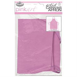 PINK ART ARTIST CANVAS APRON