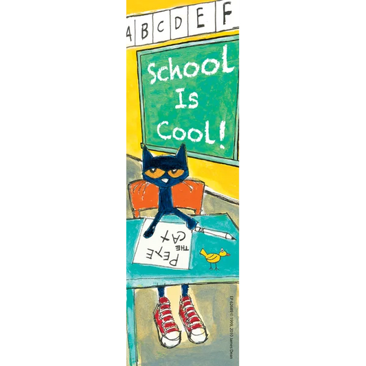 PETE THE CAT SCHOOL IS COOL BOOKMARKS 36 PCS