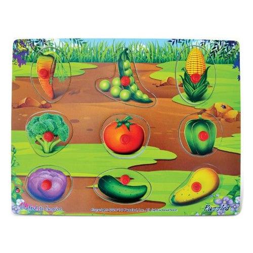 PEG VEGETABLE PUZZLES