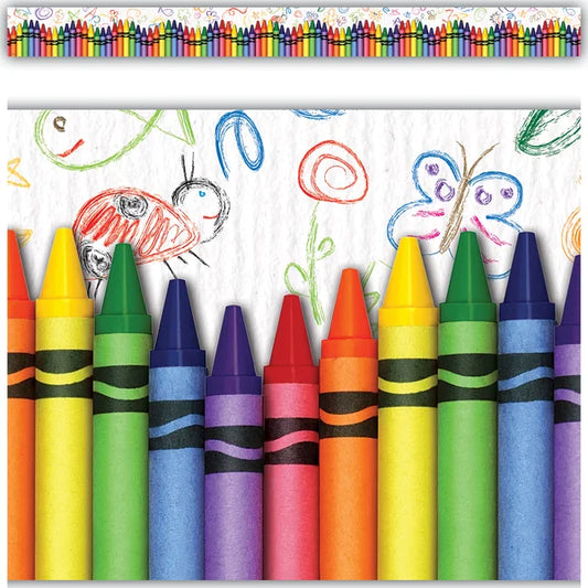 CRAYONS BORDERS