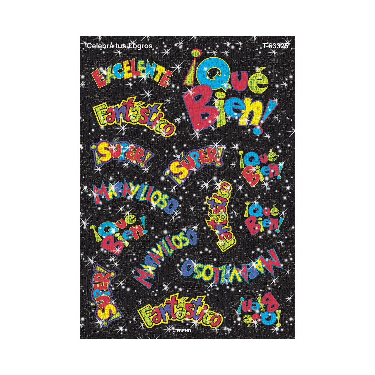 CELEBRA TUS LOGROS STICKERS 30 STICKERS EN ESP.