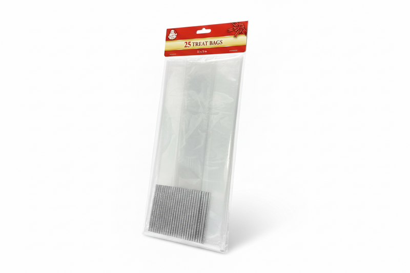 Cello Candy Bags Clear 25pc - JA Riollano