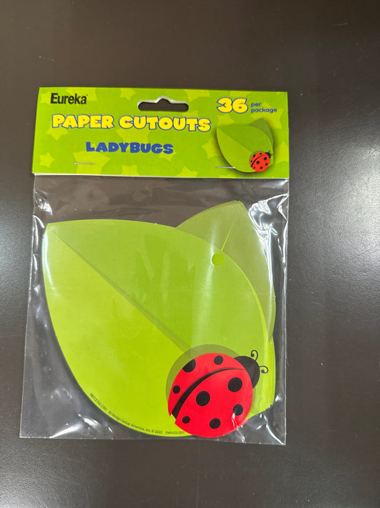 LADYBUGS PAPER CUT-OUTS