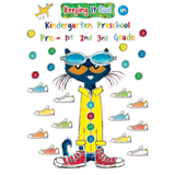 PETE THE CAT KEEPING IT COOL IN BULLETIN BOARD SET 65 PCS