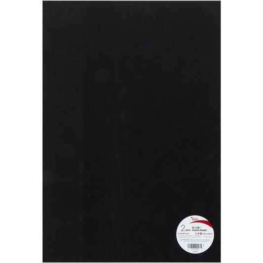CousinDIY Foam Sheet | Black | 12"X18"