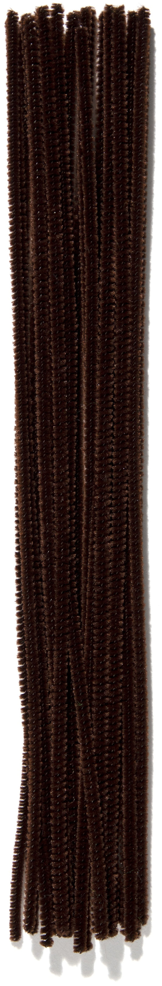 CousinDIY Chenille Stems | Brown | 3mmx12"| 25Pk
