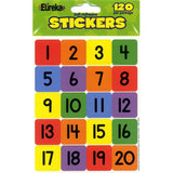 THEME STICKERS NUMBERS 1-20
