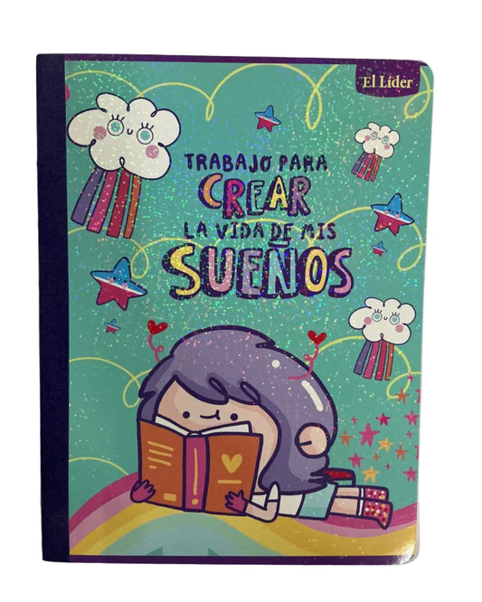 Libreta Cosida Vania Bachur Rayado | 100 Hojas