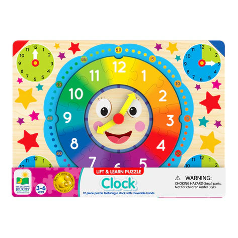LIFT & LEARN CLOCK PUZZLE