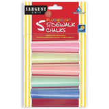 JUMBO FLUORESCENT SIDEWALK CHALK (5 PCS)