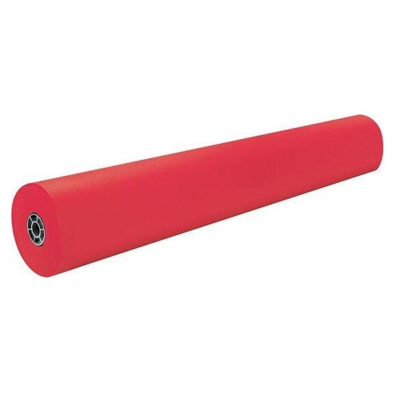KRAFT PAPER FLAME RED 36" X 100'
