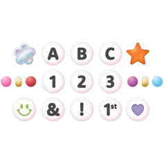 FRIENDSHIP BEADS CIRCLE LETTERS