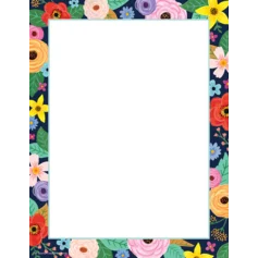 WILDFLOWERS COMPUTER PAPER