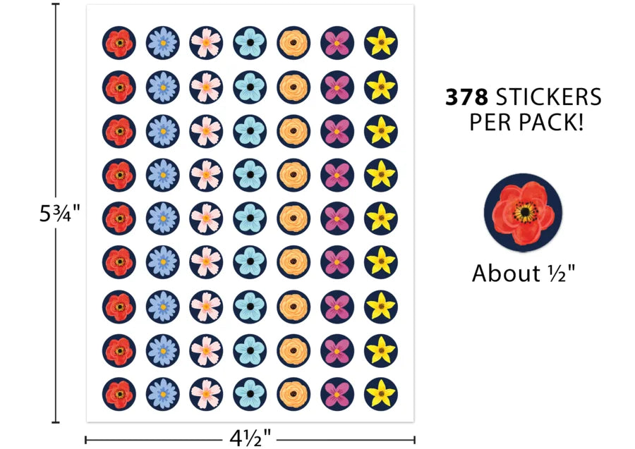Wildflowers Mini Stickers