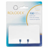 TARJETAS ROLODEX 2-1/4 X 4 (PQ.100)