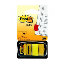 POST IT FLAGS YELLOW
