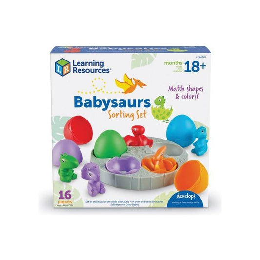 BABYSAURS SORTING SET