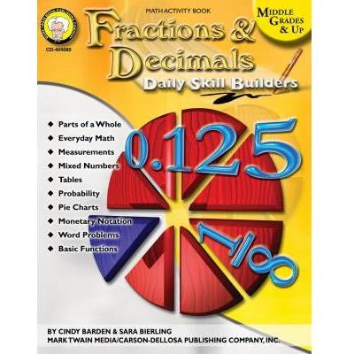 FRACTION DECIMAL DAILY SKILL BUILDERS BOOK