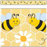 BUZZING BEES STRAIGHT BORDER TRIM