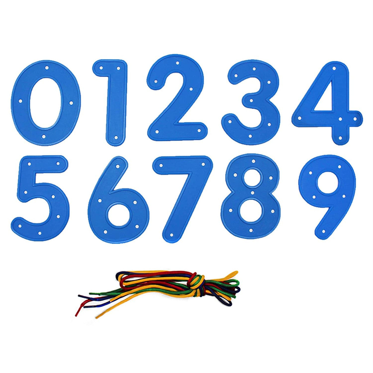 LACING NUMBERS 0-9 SET OF 14