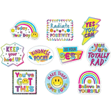 Brights 4Ever Positive Sayings Accents 30 PCS